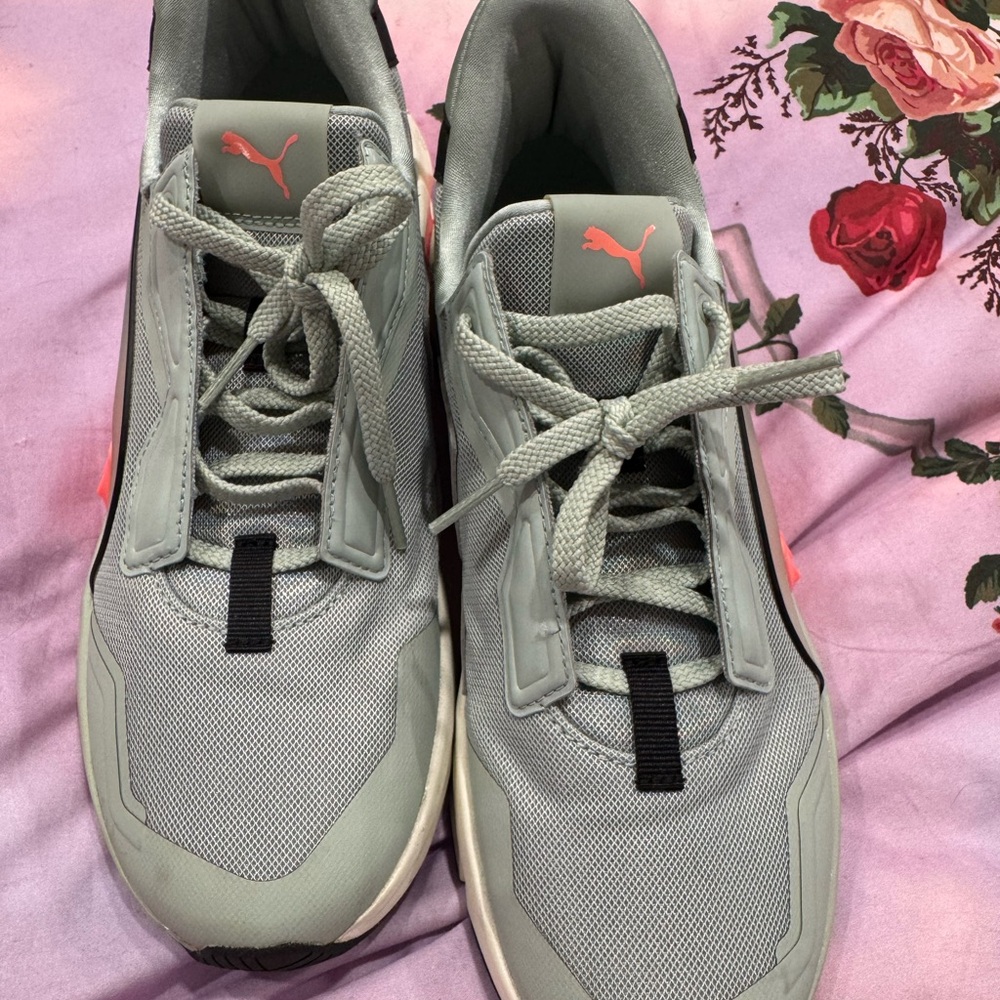 Puma Gray Athletic Sneakers